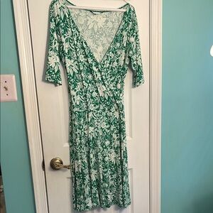 Cabi Floral Wrap Dress